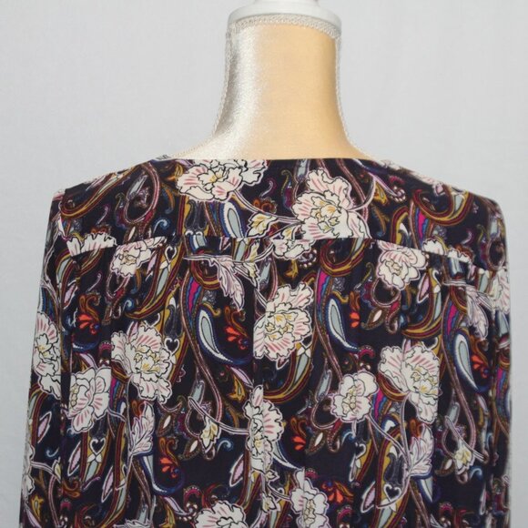 The Limited Floral Paisley Boho Blouse - Picture 9 of 14
